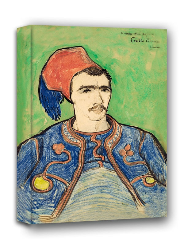 The Zouave, Vincent van Gogh - obraz na płótnie Wymiar do wyboru: 60x90 cm
