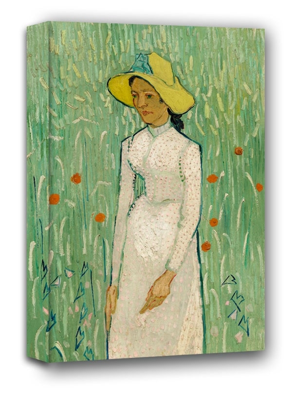 Фото - Картина Vincent Girl in White,  van Gogh - obraz na płótnie Wymiar do wyboru: 70x10 