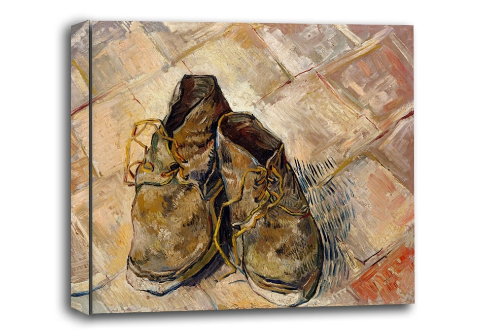 Buty, Vincent van Gogh - obraz na płótnie Wymiar do wyboru: 90x60 cm