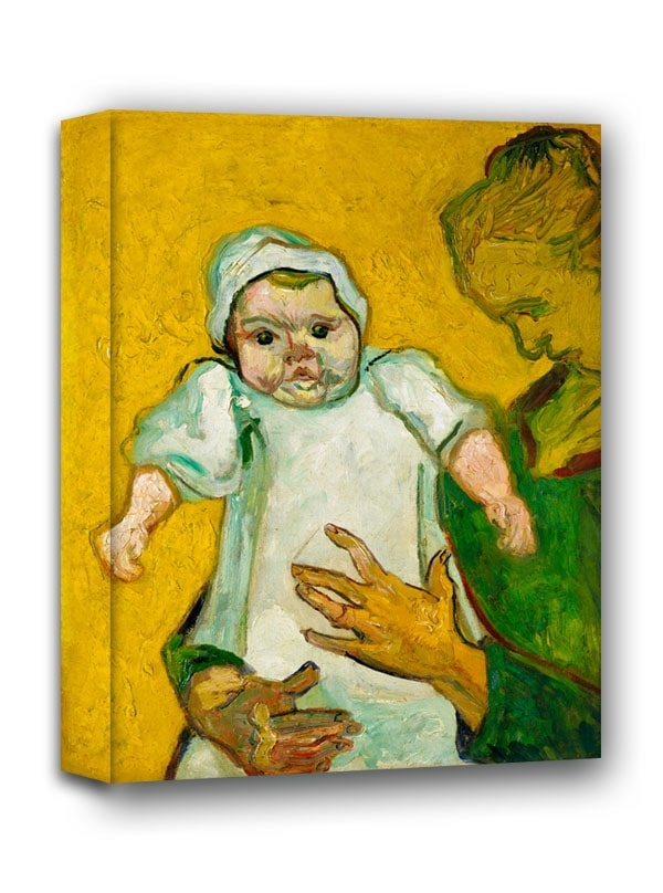Zdjęcia - Obraz A&D Madame Roulin and Her Baby, Vincent van Gogh -  na płótnie Wymiar do 