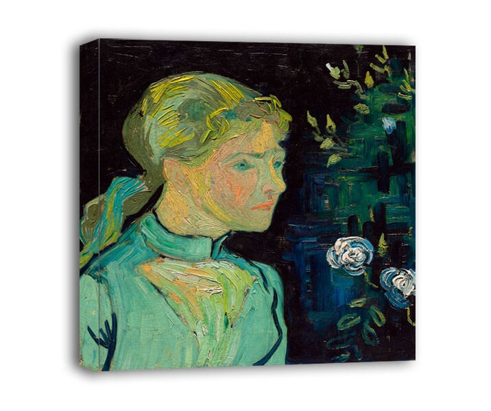 Vincent Van Gogh, Adeline Ravoux - obraz na płótnie Wymiar do wyboru: 85x85 cm