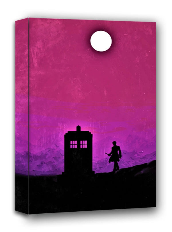 Фото - Картина Vintage Doctor Who  - obraz na płótnie Wymiar do wyboru: 60x80 cm 