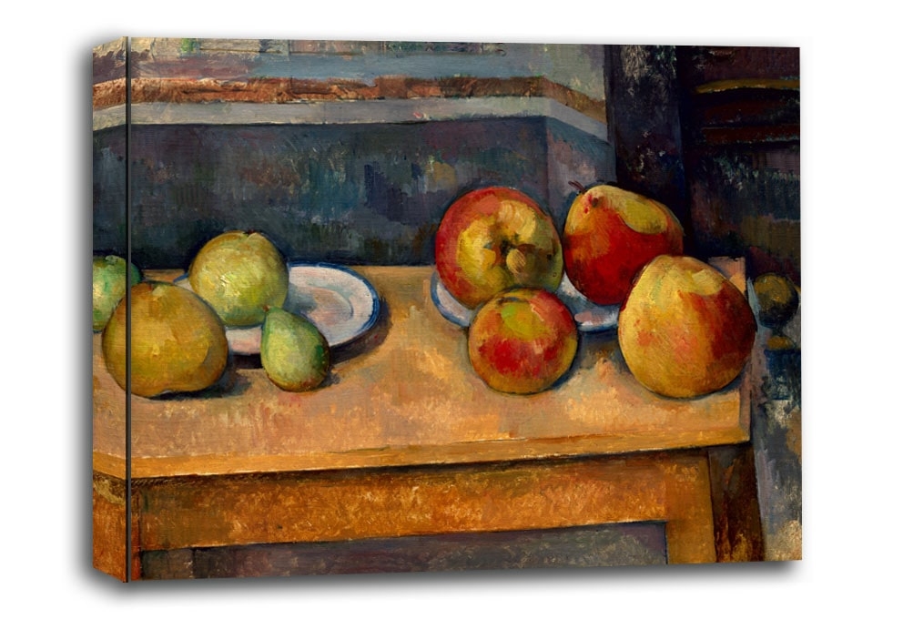 Фото - Картина Lifecell Still Life with Apples and Pears, Paul Cézanne - obraz na płótnie Wymiar d 