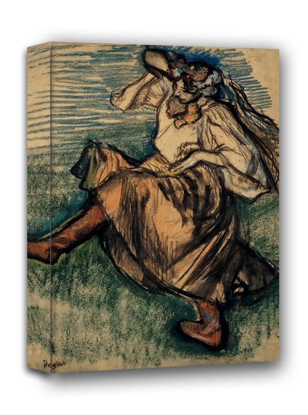 Russian Dancer, Edgar Degas - obraz na płótnie Wymiar do wyboru: 60x90 cm