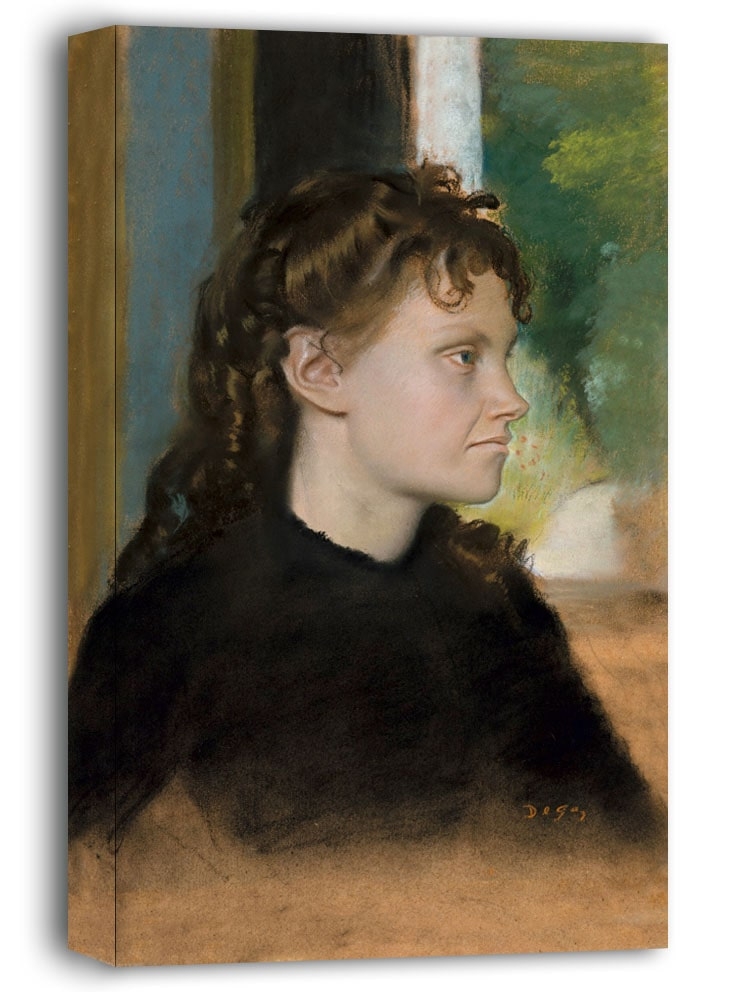 Madame Théodore Gobillard1869, Edgar Degas - obraz na płótnie Wymiar do wyboru: 60x80 cm