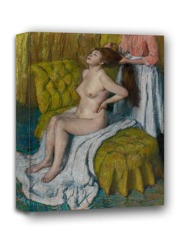 Woman Having Her Hair Combed , Edgar Degas - obraz na płótnie Wymiar do wyboru: 70x100 cm