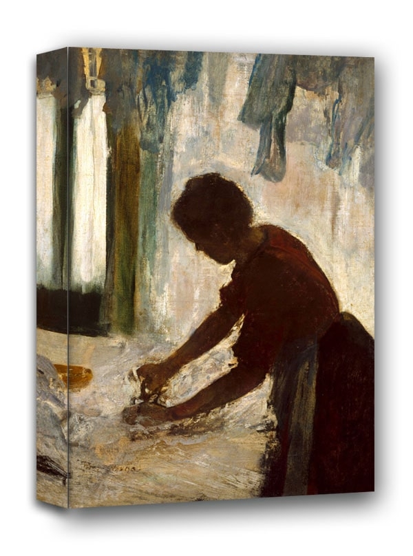 A Woman Ironing, Edgar Degas - obraz na płótnie Wymiar do wyboru: 40x50 cm