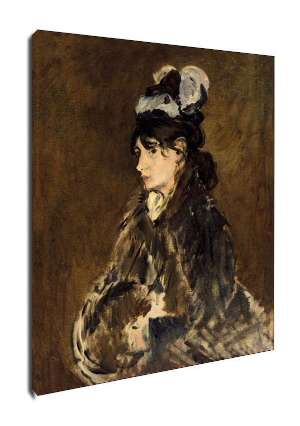 Zdjęcia - Obraz Berthe Morisot, Edouard Manet -  na płótnie Wymiar do wyboru: 60x80 c