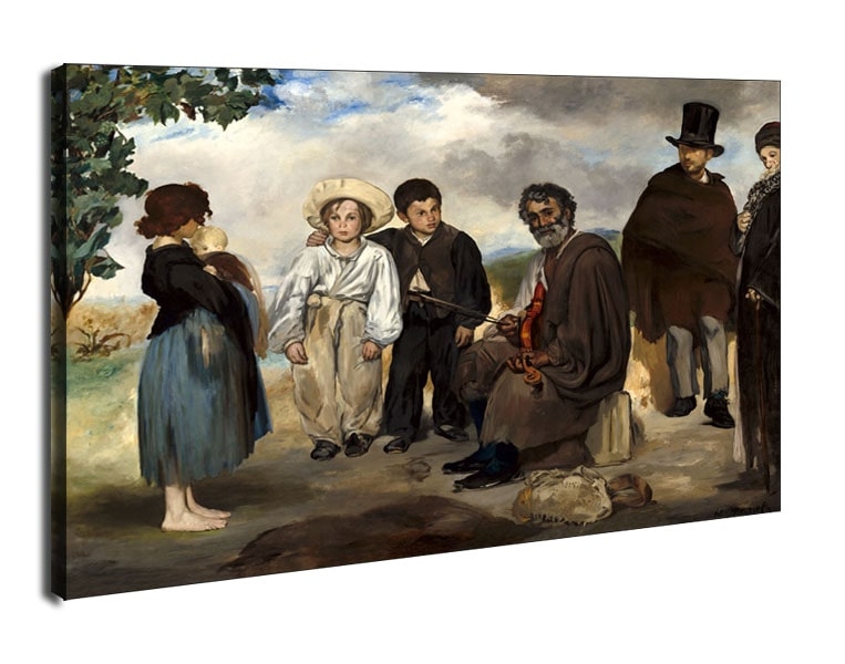 The Old Musician, Edouard Manet - obraz na płótnie Wymiar do wyboru: 70x50 cm