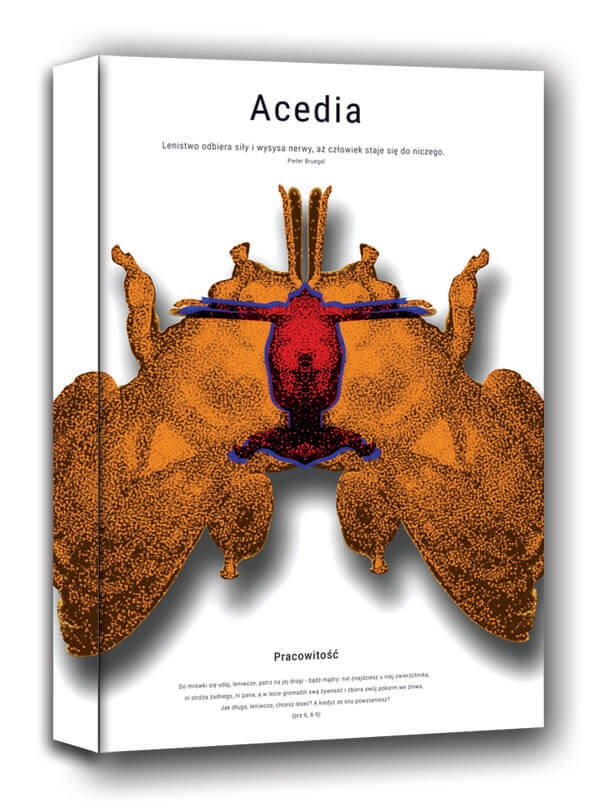 Acedia - obraz na płótnie Wymiar do wyboru: 40x60 cm
