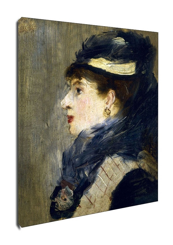 Portrait of a Lady, Edouard Manet - obraz na płótnie Wymiar do wyboru: 70x100 cm