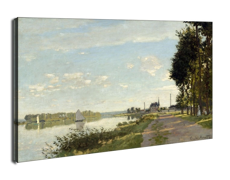 Фото - Картина Claude Monet Argenteuil,  - obraz na płótnie Wymiar do wyboru: 60x40 cm 
