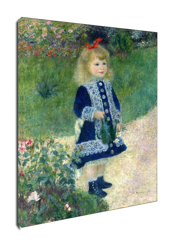 A Girl with a Watering Can, Auguste Renoir - obraz na płótnie Wymiar do wyboru: 40x50 cm