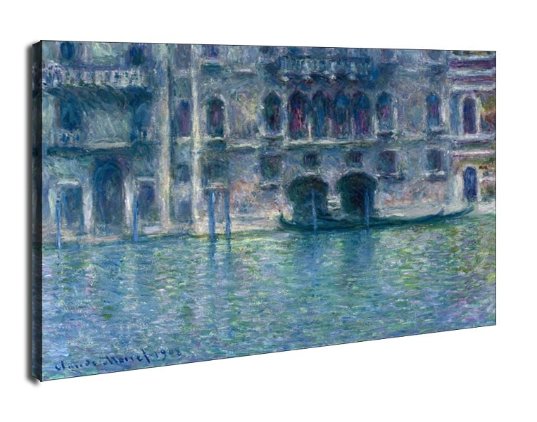 Palazzo da Mula, Venice, Claude Monet - obraz na płótnie Wymiar do wyboru: 40x30 cm