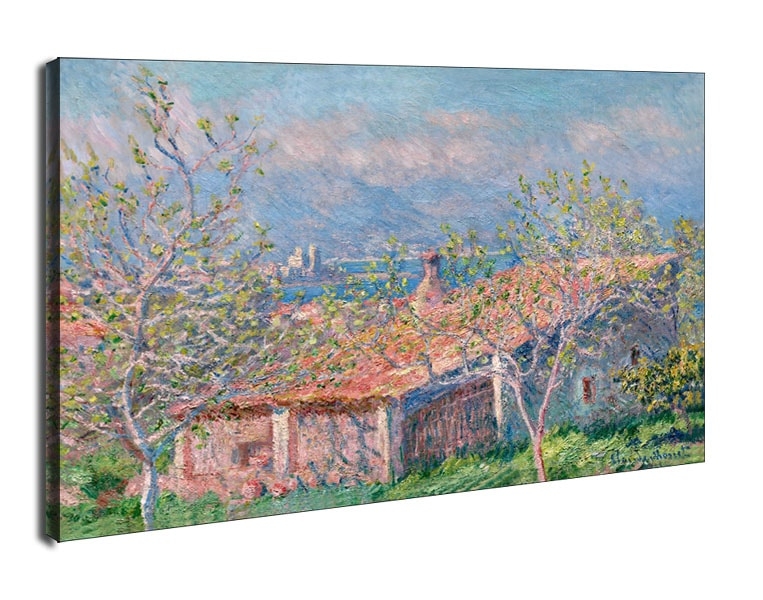 Gardener's House at Antibes, Claude Monet - obraz na płótnie Wymiar do wyboru: 50x40 cm