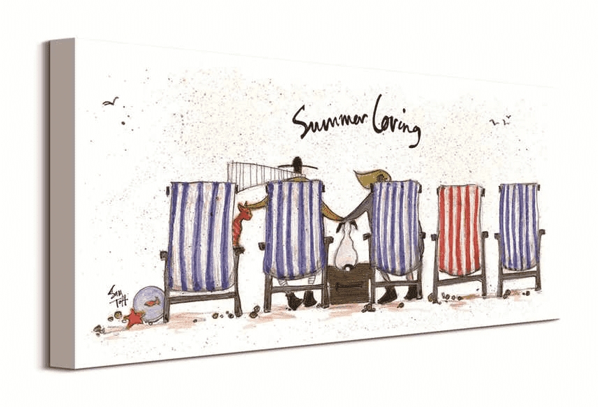 Summer Loving - obraz na płótnie