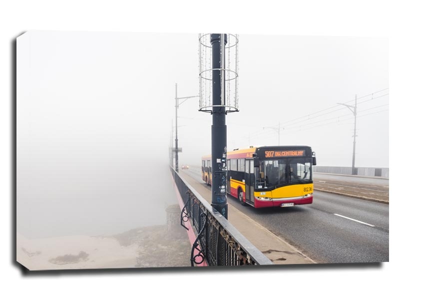 Mgła - obraz na płótnie Wymiar do wyboru: 100x70 cm