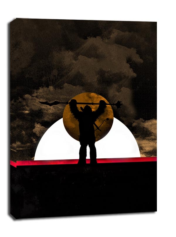 Sol Lunaris - Chewbacca, Gwiezdne Wojny Star Wars - obraz na płótnie Wymiar do wyboru: 61x91,5 cm