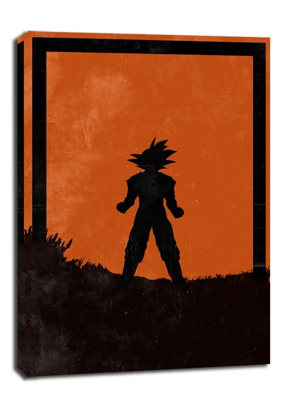 Dawn of Heroes - Goku, Dragon Ball - obraz na płótnie Wymiar do wyboru: 61x91,5 cm