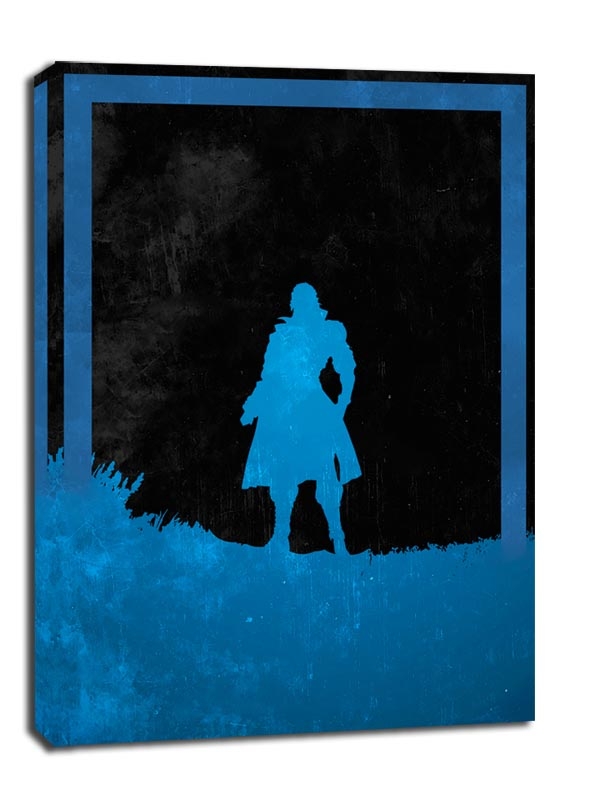Dusk of Villains - Liquid Snake, Metal Gear - obraz na płótnie Wymiar do wyboru: 70x100 cm
