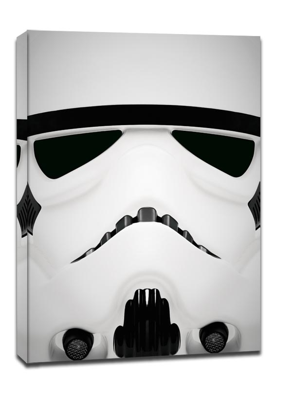 Face It! Star Wars Gwiezdne Wojny - Stormtrooper - obraz na płótnie Wymiar do wyboru: 30x40 cm