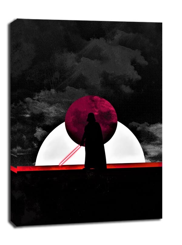 Sol Lunaris - Darth Vader, Gwiezdne Wojny Star Wars - obraz na płótnie Wymiar do wyboru: 70x100 cm