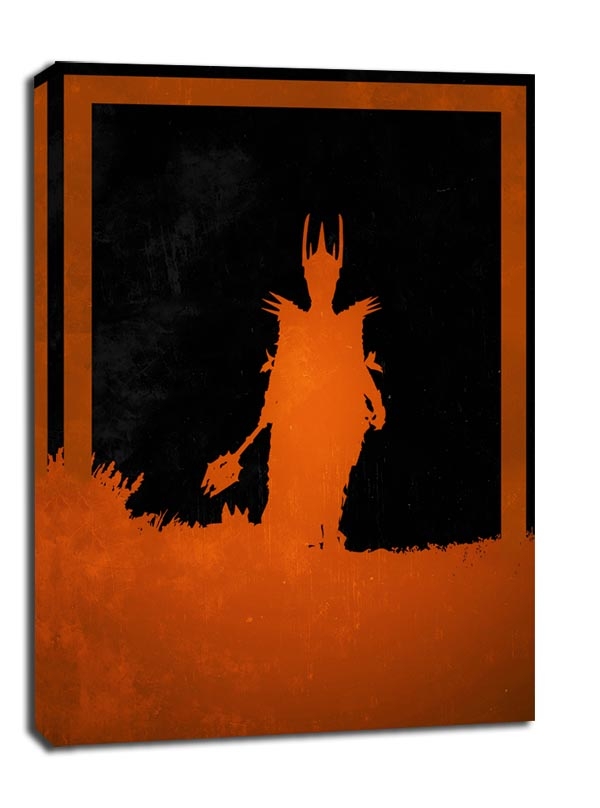 Dusk of Villains - Sauron, Władca Pierścieni - obraz na płótnie Wymiar do wyboru: 40x60 cm