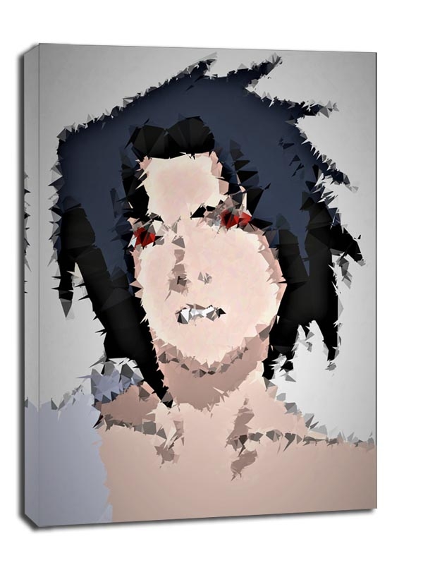 POLYamory - Sasuke, Naruto - obraz na płótnie Wymiar do wyboru: 30x40 cm