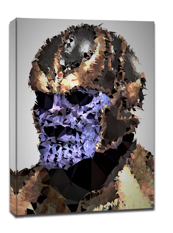 Zdjęcia - Obraz MARVEL POLYamory - Thanos,  -  na płótnie Wymiar do wyboru: 40x50 cm 