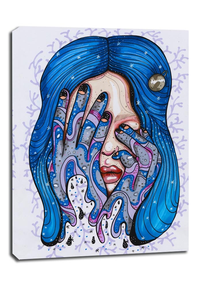 Cry babe - obraz na płótnie Wymiar do wyboru: 90x120 cm