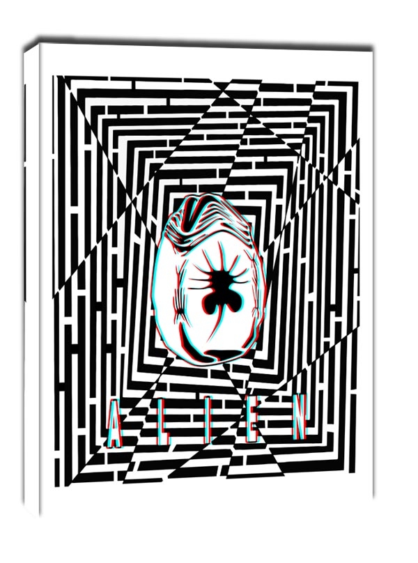 Maze Gaze ALIEN - obraz na płótnie Wymiar do wyboru: 40x60 cm