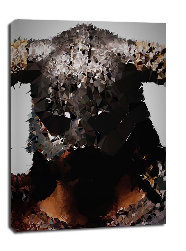 POLYamory - Dragonborn, The Elder Scrolls - obraz na płótnie Wymiar do wyboru: 40x60 cm