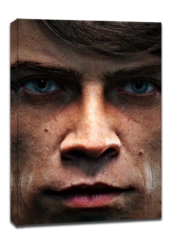 Face It! Star Wars Gwiezdne Wojny - Luke Skywalker - obraz na płótnie Wymiar do wyboru: 90x120 cm