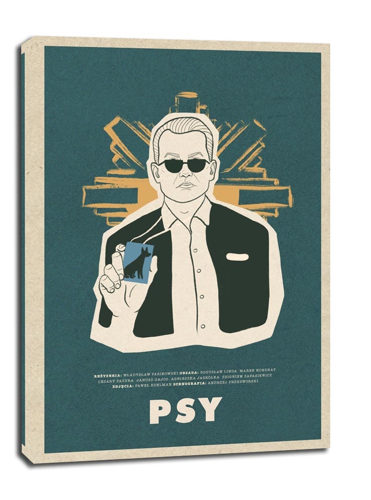 Psy - obraz na płótnie Wymiar do wyboru: 90x120 cm