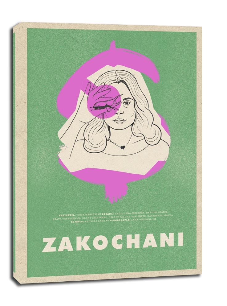 Zakochani - obraz na płótnie Wymiar do wyboru: 30x40 cm