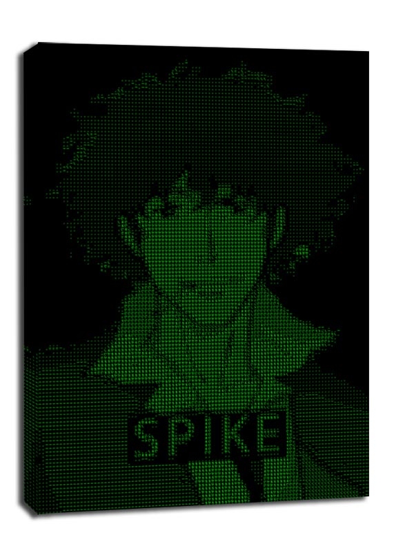H4CK3D - Spike, Cowboy Bebop - obraz na płótnie Wymiar do wyboru: 70x100 cm
