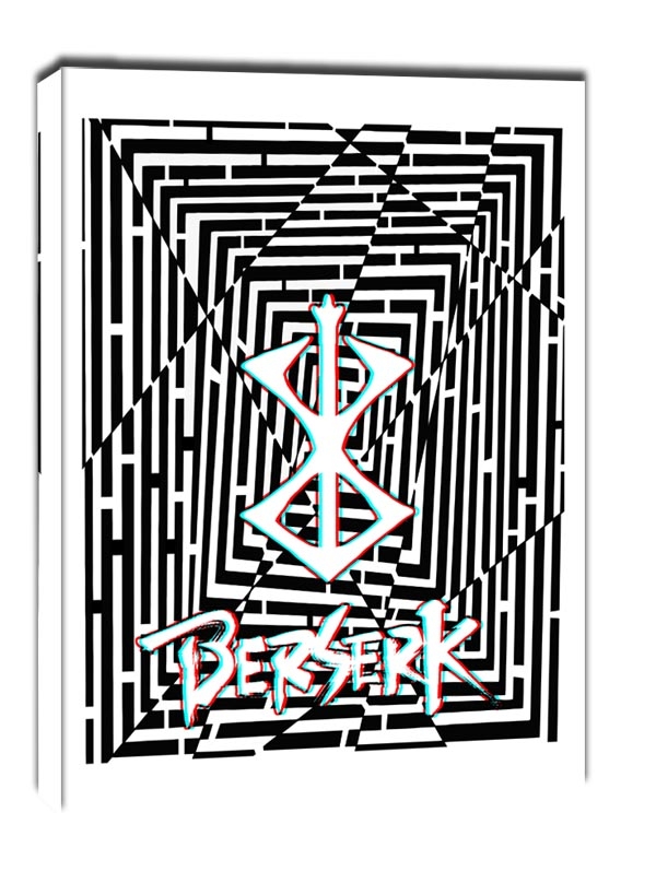 Фото - Картина Berserk Maze Gaze  - obraz na płótnie Wymiar do wyboru: 70x100 cm 