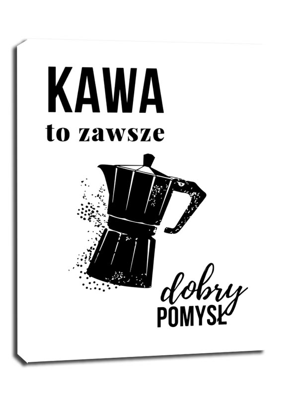 To dobry pomysł - obraz na płótnie Wymiar do wyboru: 50x70 cm