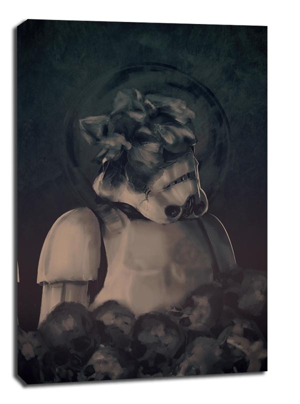 Gwiezdne Wojny Star Wars Skull Trooper - obraz na płótnie Wymiar do wyboru: 40x50 cm