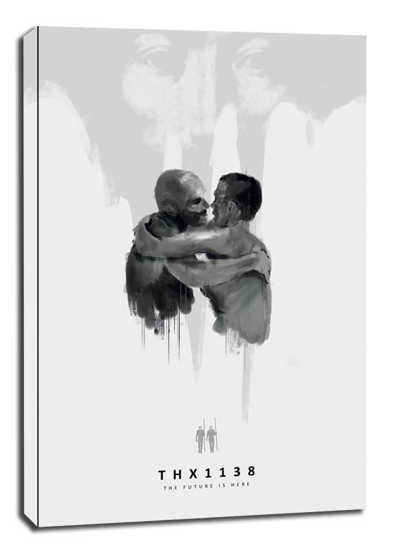 THX 1138 - obraz na płótnie Wymiar do wyboru: 40x50 cm
