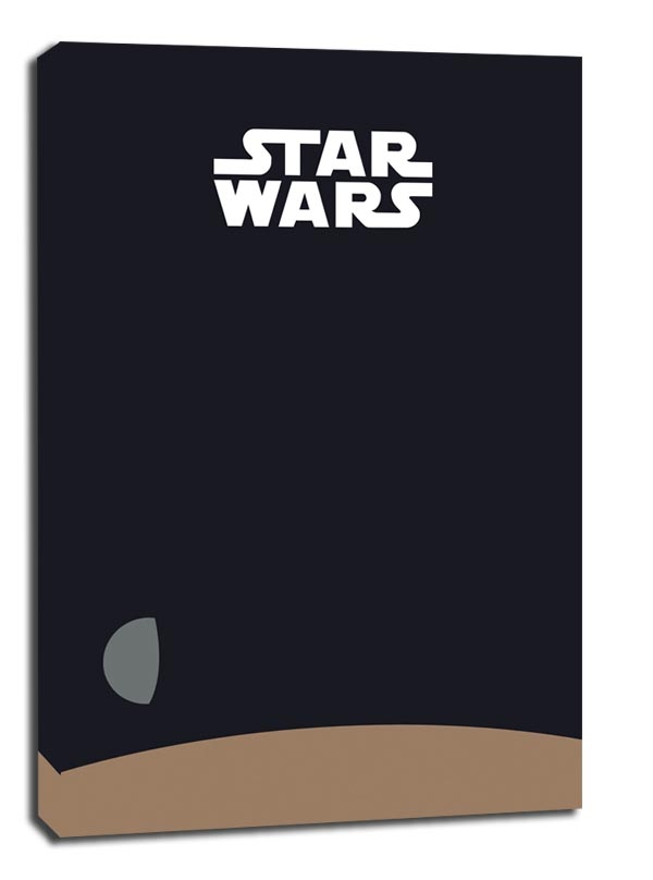 Star Wars Gwiezdne Wojny Nowa Nadzieja - obraz na płótnie Wymiar do wyboru: 61x91,5 cm