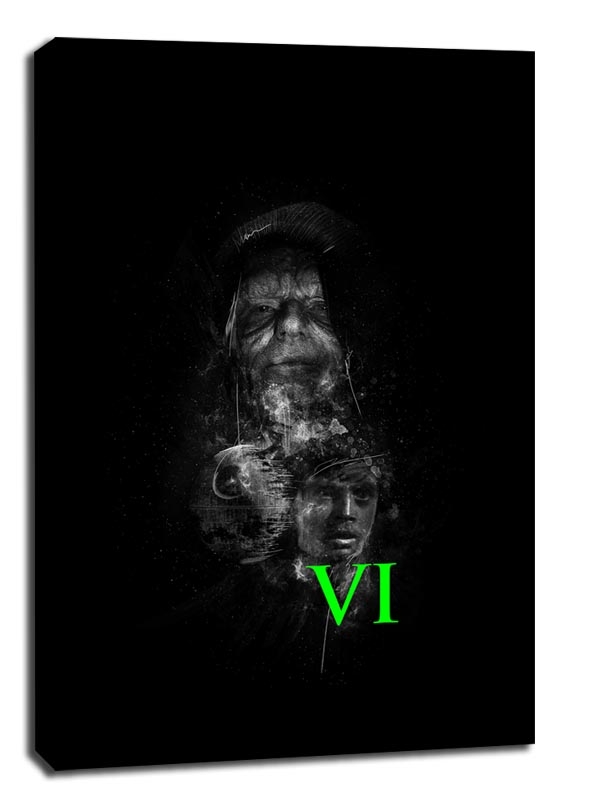 Star Wars Gwiezdne Wojny epizod VI - obraz na płótnie Wymiar do wyboru: 40x50 cm