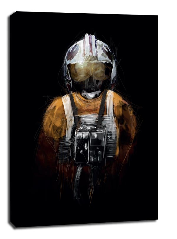 Star Wars Gwiezdne Wojny Rebel Pilot - obraz na płótnie Wymiar do wyboru: 50x70 cm