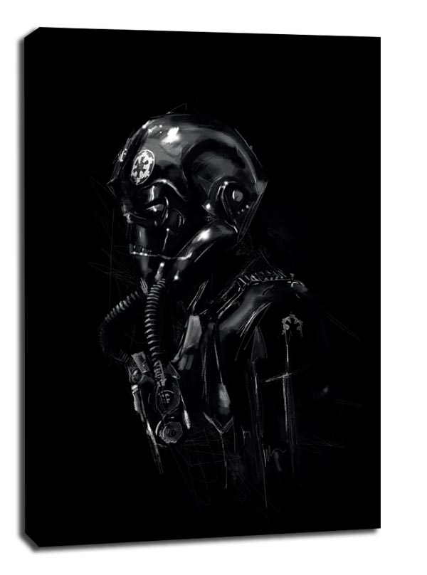 Star Wars Gwiezdne Wojny TIE pilot - obraz na płótnie Wymiar do wyboru: 40x60 cm