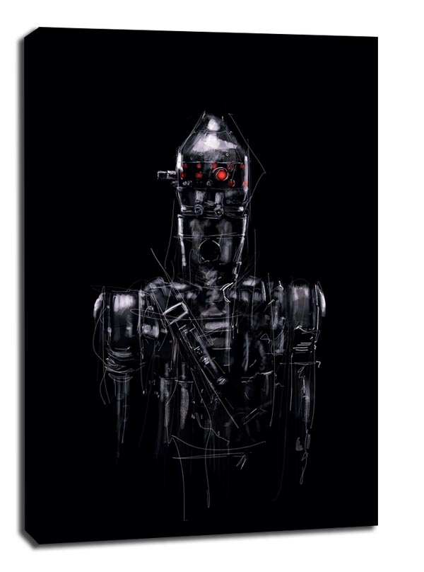 Star Wars Gwiezdne Wojny IG-88 - obraz na płótnie Wymiar do wyboru: 30x40 cm