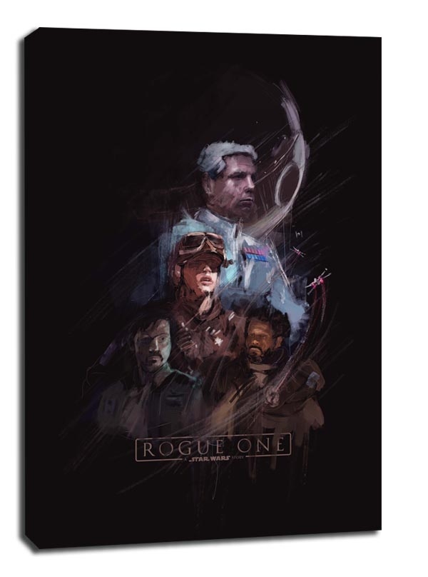 Star Wars Gwiezdne Wojny Łotr 1 Dowódcy - obraz na płótnie Wymiar do wyboru: 20x30 cm