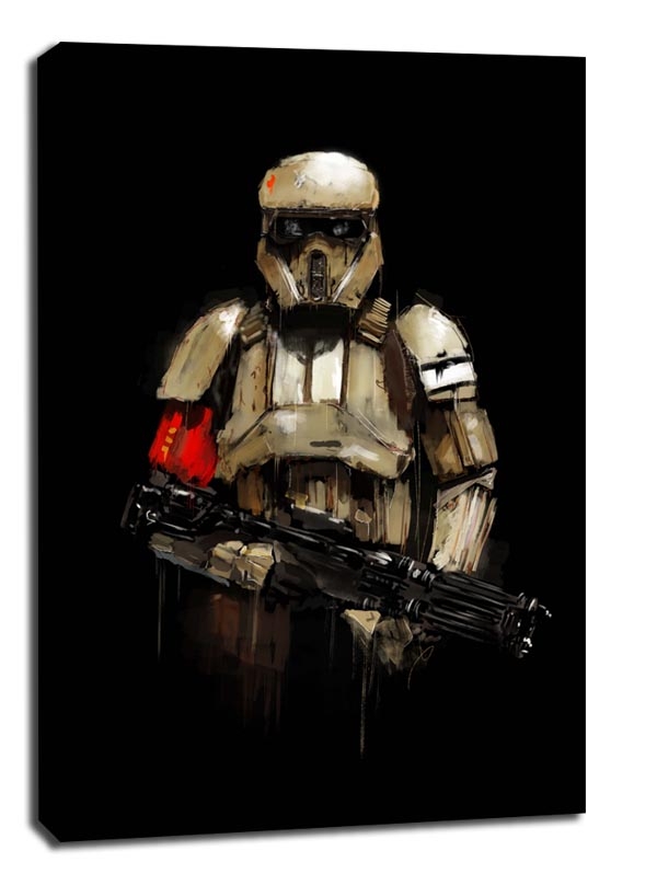 Star Wars Gwiezdne Wojny Szturmowiec - obraz na płótnie Wymiar do wyboru: 20x30 cm