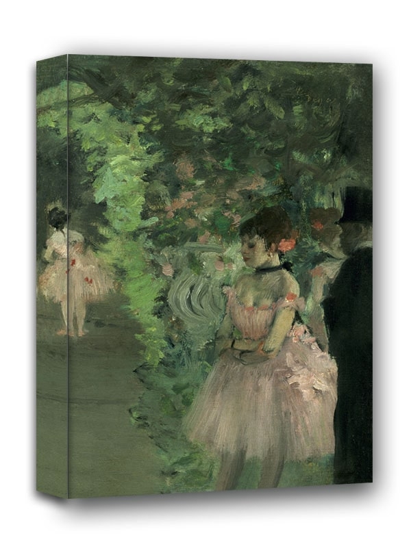 Dancers Backstage, Edgar Degas - obraz na płótnie Wymiar do wyboru: 90x120 cm