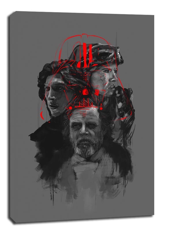 Star Wars Gwiezdne Wojny III Generacja - obraz na płótnie Wymiar do wyboru: 40x50 cm