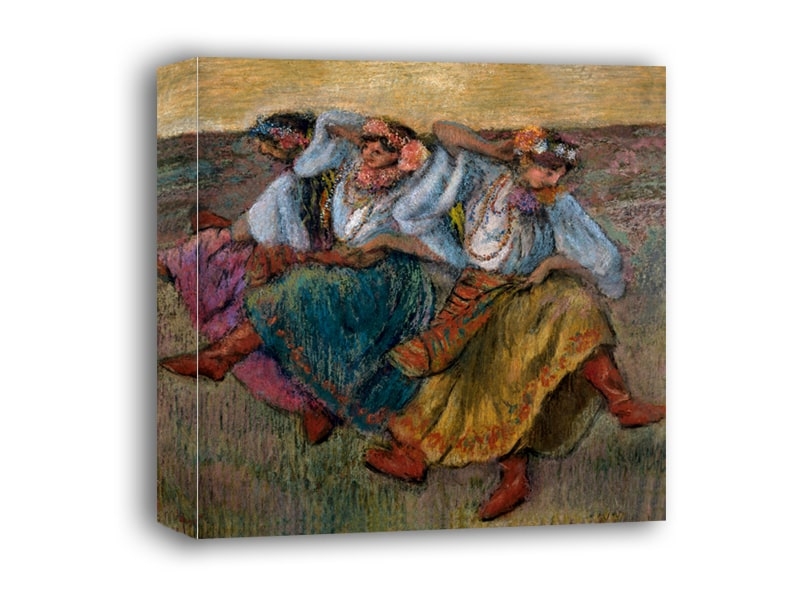 Russian Dancers, Edgar Degas - obraz na płótnie Wymiar do wyboru: 40x40 cm